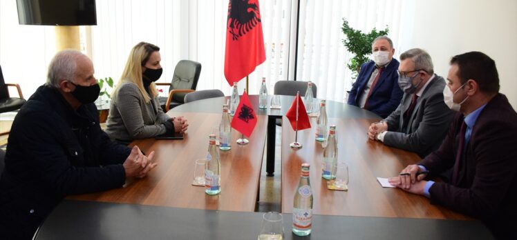 Tiran Büyükelçisi Yörük, Arnavutluk'ta Türkiye tarafından yaptırılan projelerle ilgili görüşmeler yaptı