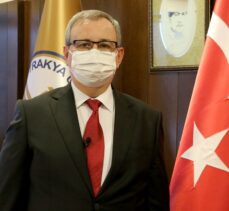 Trakya Üniversitesi Rektörü Tabakoğlu'ndan “salgınla mücadelede rehavete kapılmayalım” uyarısı: