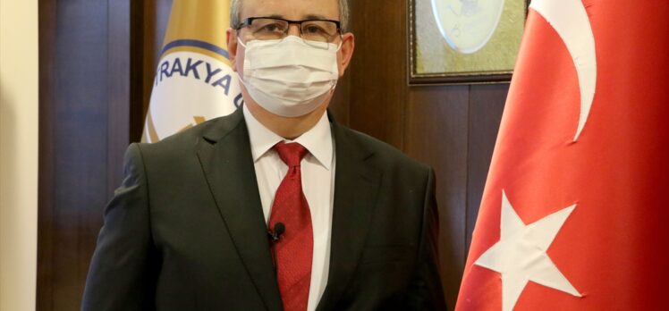 Trakya Üniversitesi Rektörü Tabakoğlu'ndan “salgınla mücadelede rehavete kapılmayalım” uyarısı: