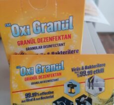 Türk girişimciler su bazlı granül dezenfektan üretti