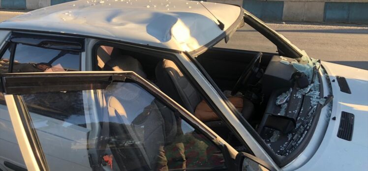 Aydın'da karşıya geçmek isterken otomobilin çarptığı lise öğrencisi yaralandı