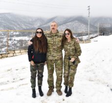 Azerbaycan Cumhurbaşkanı Aliyev, Ermenistan işgalinden kurtarılan Fuzuli ve Hocavend'i ziyaret etti