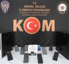 Bingöl ve Diyarbakır'da kaçakçılık operasyonunda 14 gözaltı
