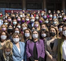 CHP'li kadınlar, İstanbul Sözleşmesi'nin fesih kararının iptali için Danıştaya başvurdu