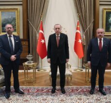 Cumhurbaşkanı Erdoğan, Avrupa Konseyi Parlamenter Meclisi Başkanı Daems'i kabul etti