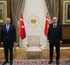 Cumhurbaşkanı Erdoğan, Kazakistan Başbakan Yardımcısı ve Dışişleri Bakanı Tileuberdi'yi kabul etti