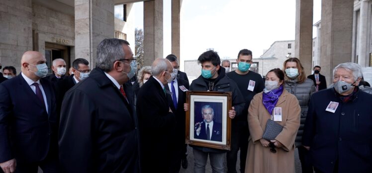 Eski Devlet Bakanı Kemal Akkaya için TBMM'de cenaze töreni düzenlendi