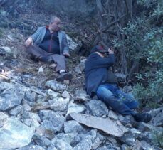 Eskişehir'de dağlık arazide mahsur kalan 4 kişi helikopterle kurtarıldı