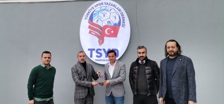 TFF Yönetim Kurulu Üyesi Hacıkerimoğlu, TSYD Trabzon Şubesini ziyaret etti