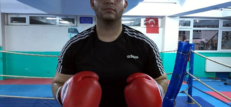 Gurbetçi boksör Mehmetcan'ın hedefi olimpiyat kotası
