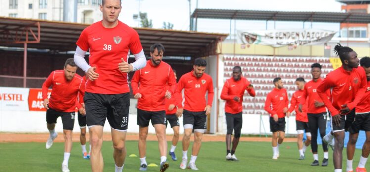 Hatayspor, Kayserispor maçının hazırlıklarını tamamladı
