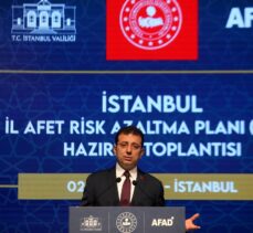 İstanbul İl Afet Risk Azaltma Planı Hazırlık Toplantısı