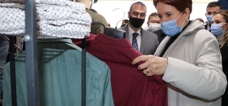 İYİ Parti Genel Başkanı Meral Akşener, Mardin'de partililerle buluştu