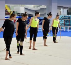 Kadın Ritmik Cimnastik Grup Milli Takımı, Mersin'de kampa girdi