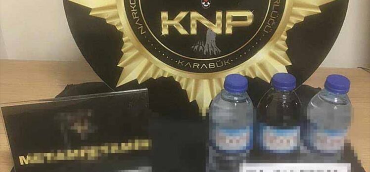 Karabük'te sahte içki ve uyuşturucu operasyonlarında 4 kişi yakalandı