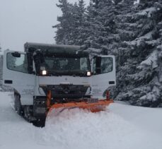 Kastamonu'da kar nedeniyle 111  köy yolunda ulaşım sağlanamıyor