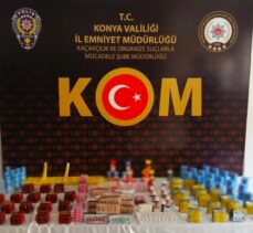 Konya'da 4 bin 117 adet kaçak ilaç ele geçirildi