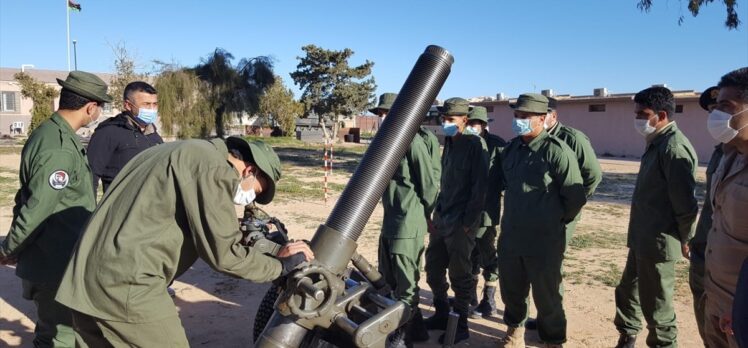 Milli Savunma Bakanlığı, Libyalı askerlere “havan eğitimi” verdi