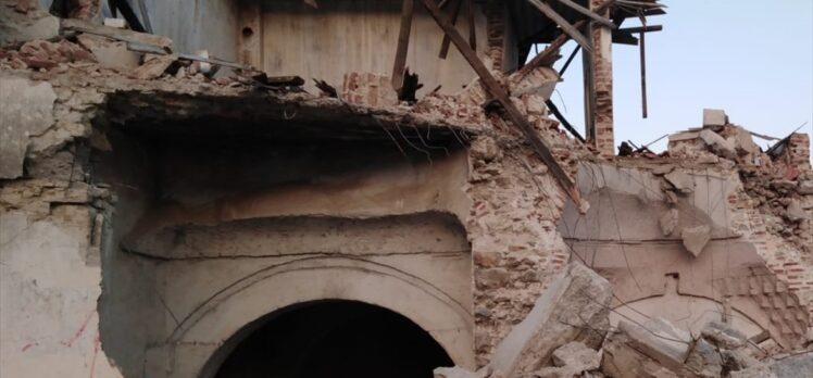 Muğla'da 600 yıllık Osmanlı hamamının maden aramalarında zarar gördü iddiası