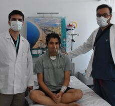 Muğla'da kanser hastası sağlık çalışanına bacağından alınan dokuyla dil yapıldı