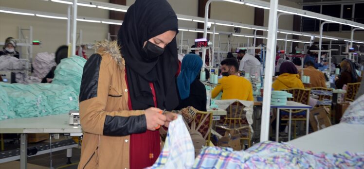 Muş'ta devlet desteğiyle kurulan 3 tekstil fabrikasından 37 ülkeye ihracat yapılıyor
