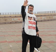 Oyuncu İğdigül, hayvanlara yapılan işkenceye dikkat çekmek için Mersin'den İzmir'e yürüyecek