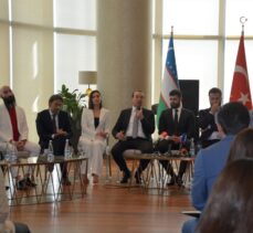 Özbek-Türk ortak yapımı “Mendirman Celaleddin” dizisinin yapımcı ve oyuncuları gazetecilerle bir araya geldi