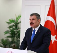 Sağlık Bakanı Koca, Türkiye'nin Kovid-19'la 1 yıllık mücadele sürecini değerlendirdi: (2)