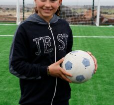 Şanlıurfalı 11 yaşındaki Zekiye attığı frikik golüyle Beşiktaş'ta futbolcu olma şansını yakaladı