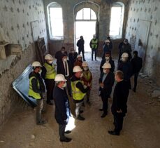 Tarihi Sinop Cezaevi ve Müzesi'nde restorasyon çalışmaları sürüyor