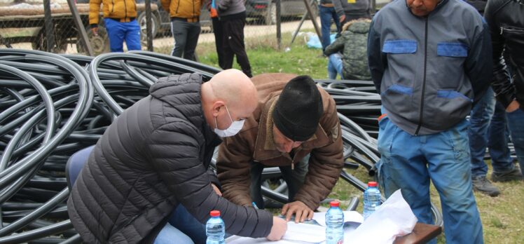 TİKA, Kuzey Makedonya'daki 140 aileye seracılık ekipmanları ve tohum desteğinde bulundu