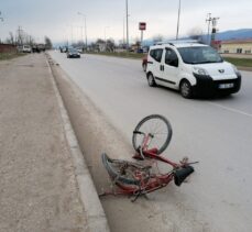 Tokat'ta motosikletin çarptığı bisiklet sürücüsü öldü