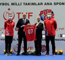 Türkiye Voleybol Federasyonu, Porçöz ile ana sponsorluk anlaşması imzaladı