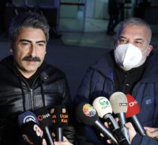 Usta oyuncu Rasim Öztekin'in vefatının ardından oyuncu dostları hastaneyi ziyaret etti