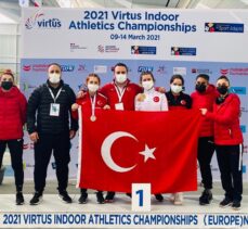 Özel sporcu Fatma Damla Altın, Avrupa şampiyonu oldu