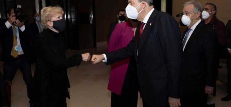 5+1 gayriresmi Kıbrıs konferansı Cenevre'de Guterres-Tatar ikili görüşmesiyle başladı
