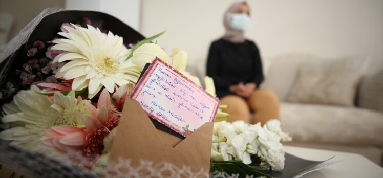 Aksaray Valisi Aydoğdu, Valilikçe yapılan doğum günü kutlamalarında adı unutulan öğretmene çiçek gönderdi