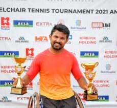 Antalya'da düzenlenen uluslararası tekerlekli sandalye tenis turnuvaları sona erdi