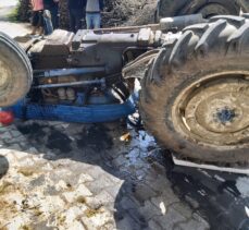 Aydın'da traktör devrildi: 1 ölü, 1 yaralı