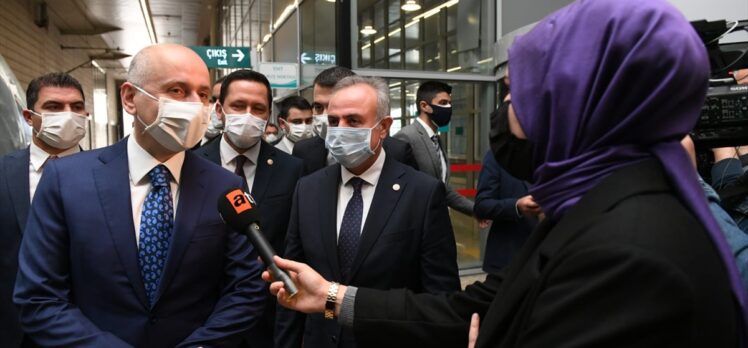 Bakan Karaismailoğlu, bugün Konya-Karaman YHT Hattı'nın test sürüşünü gerçekleştirecek: