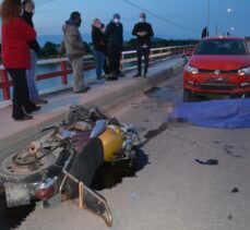 Balıkesir'de zincirleme trafik kazasında 1 kişi öldü