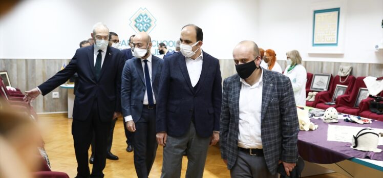 Bosna Hersek'te Konya Büyükşehir Belediyesi Meslek Edindirme Kurslarına katılanlar sergi açtı