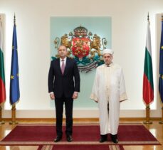 Bulgaristan Cumhurbaşkanı Radev, Başmüftü Haci'yi kabul etti