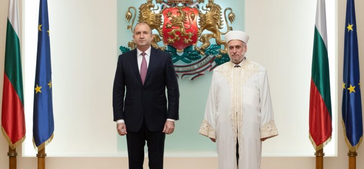Bulgaristan Cumhurbaşkanı Radev, Başmüftü Haci'yi kabul etti