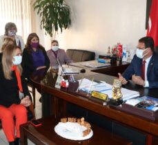 CHP Kadın Kolları Genel Başkanı Nazlıaka, Hatay Büyükşehir Belediye Başkanı Savaş'ı ziyaret etti:
