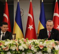 Cumhurbaşkanı Erdoğan, Ukrayna Devlet Başkanı Zelenskiy ile ortak basın toplantısında konuştu: