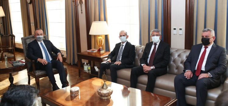 GÜNCELLEME – Dışişleri Bakanı Çavuşoğlu, ​Irak Türkmen Cephesi Başkanı Turan'la görüştü