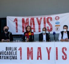 DİSK, KESK, TTB ve TMMOB Mimarlar Odası'ndan 1 Mayıs'ı salgın tedbirlerine uygun şekilde temsili kutlama kararı