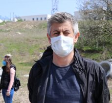 Edirne'de doğaseverler kısıtlamada çevre temizliği yaptı