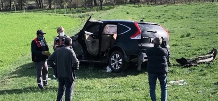 Erzurum'un Olur Kaymakamı ve Belediye Başkanı trafik kazasında yaralandı
